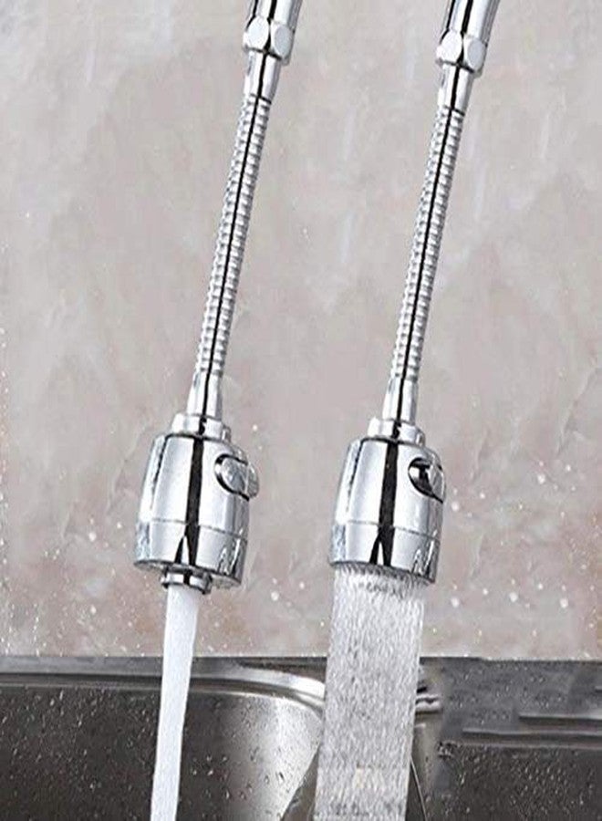 SIYANSHU 360 Rotatable Faucet Sprayer Head with Hose;Movable Kitchen Tap Head Attachment,Anti-Splash Faucet Nozzle Head Replacement, (Pack of 1, 17.8 x 5.6 x 0.05 cm) - Image 5